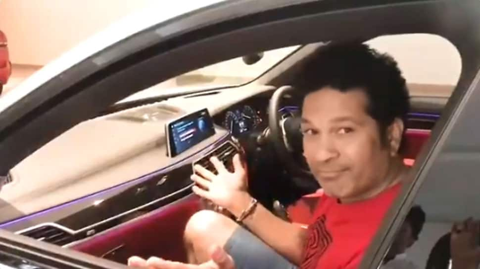 Felt like &#039;Mr India&#039; had taken control: Sachin Tendulkar after riding his first driver-less car