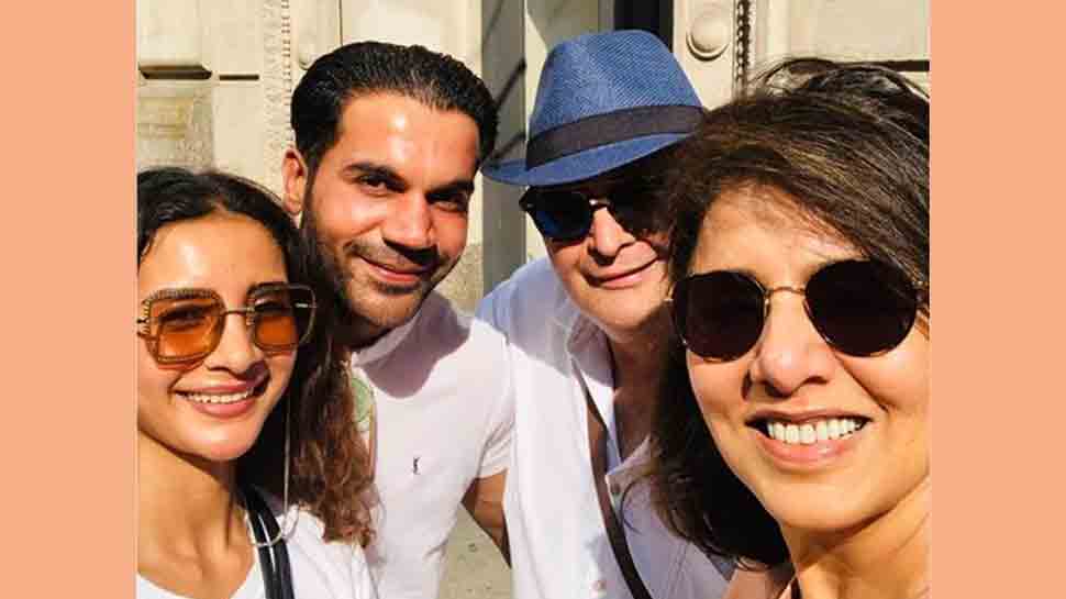 Rishi Kapoor, Neetu bump into Rajkummar Rao, Patralekha in New York — Here&#039;s what happened next