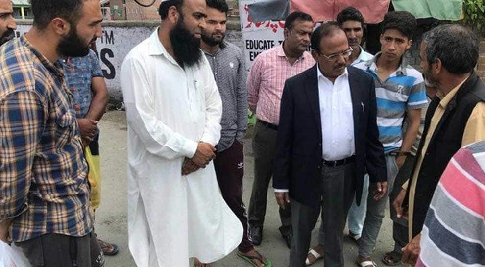 After Shopian, NSA Ajit Doval visits Anantnag, interacts with locals to assess ground situation