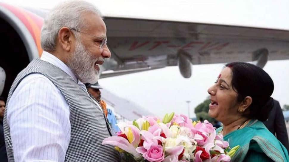 Learned lot from her: At condolence meet, PM Modi recounts fond memories with Sushma Swaraj