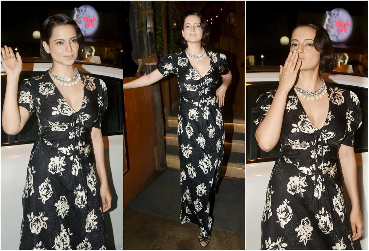 Kangana Ranaut makes the spotlight follow her at &#039;Judgementall Hai Kya&#039; success bash - Pics