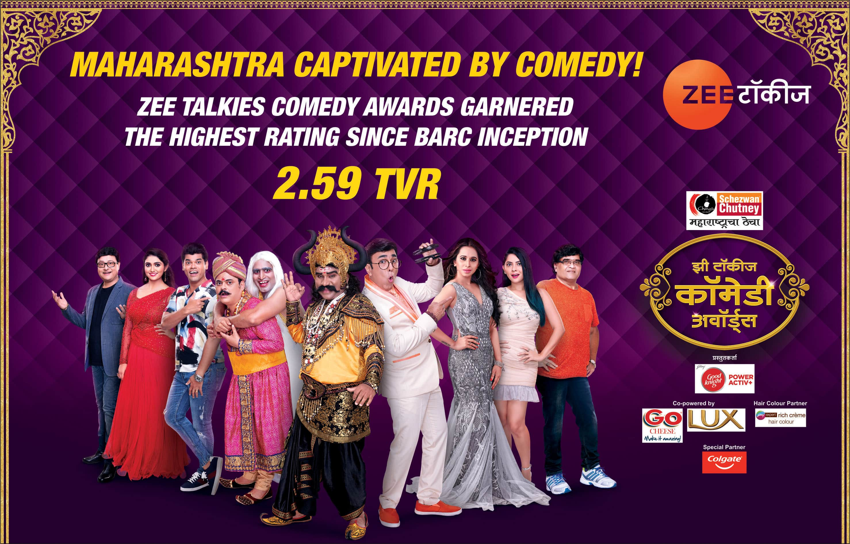 Zee Talkies captivates Maharashtra with Comedy!