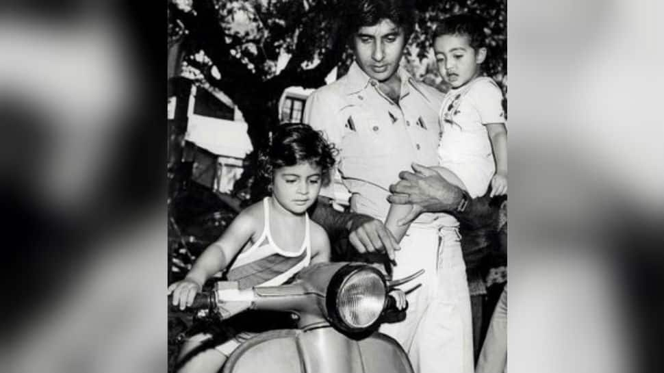 Raksha Bandhan 2019: Amitabh Bachchan posts precious pics of Abhishek and Shweta 