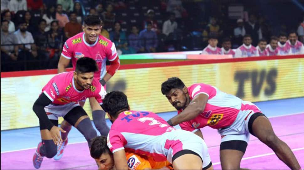 PKL 7: Deepak Hooda stars as Jaipur Pink Panthers beat Puneri Paltan 33-25