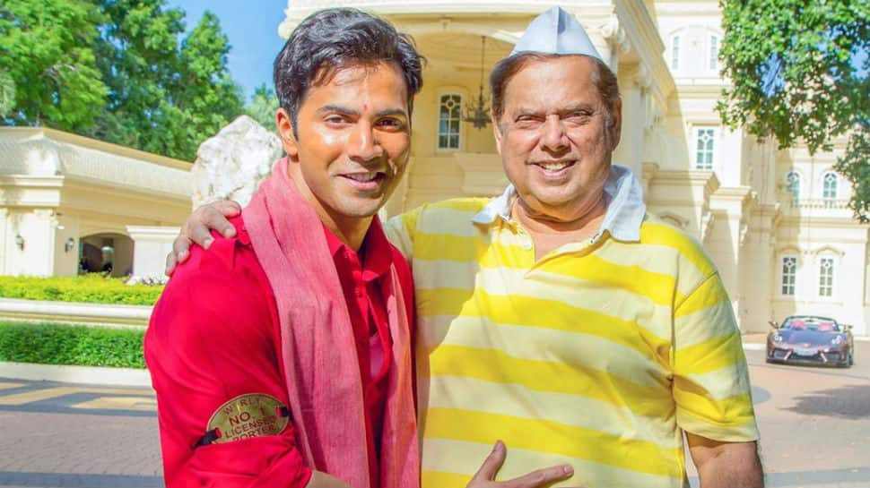 Varun Dhawan wishes father David Dhawan on birthday with a &#039;Coolie No. 1&#039; zinger