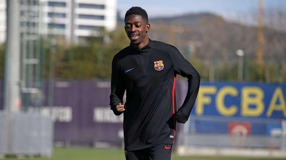 Barcelona&#039;s Ousmane Dembele ruled out for 5 weeks with hamstring injury 