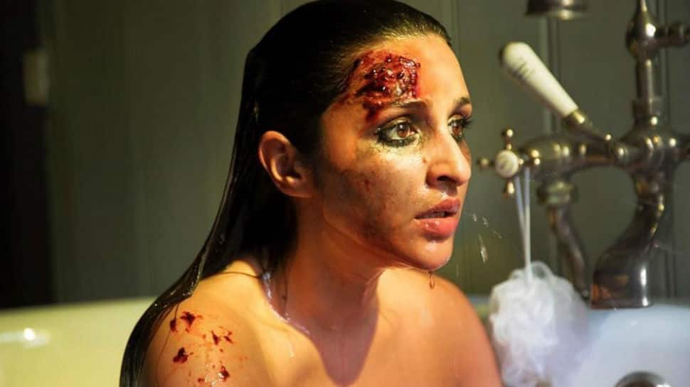 &#039;The Girl On The Train&#039; first look: Parineeti Chopra&#039;s bruised face and intense stare will scare you as heck