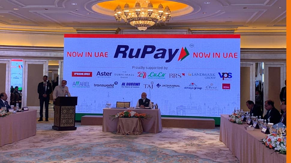 PM Modi launches RuPay card in UAE, buys sweets using it