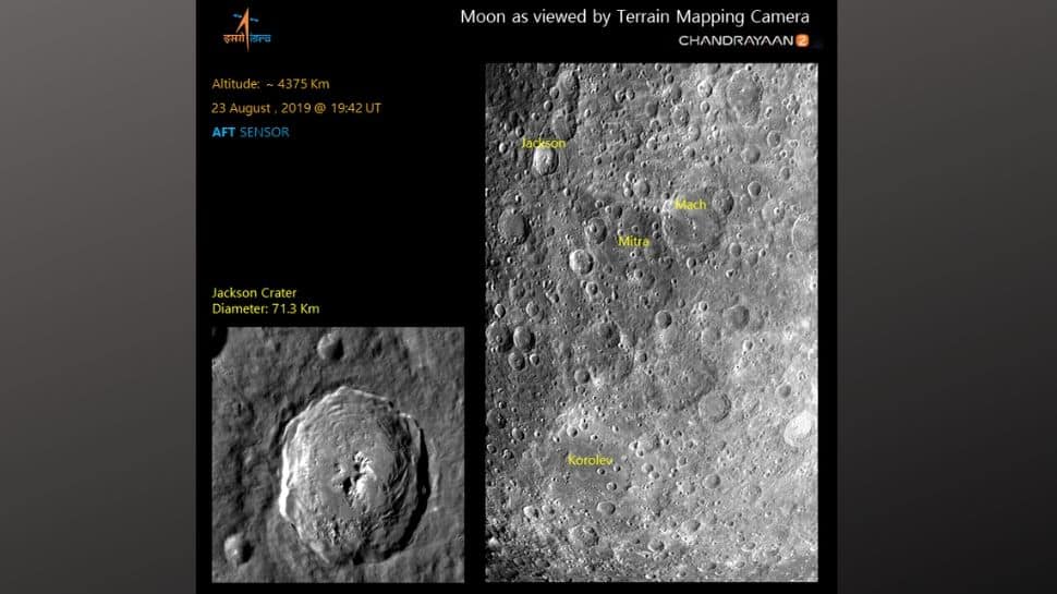 Chandrayaan 2&#039;s Terrain Mapping Camera-2 shoots photos of Moon&#039;s surface