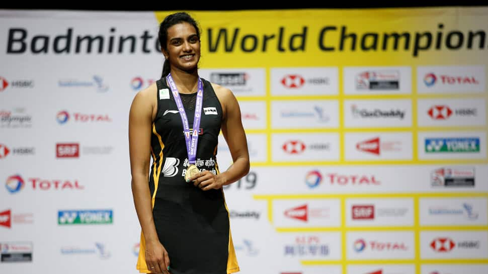 World Champion PV Sindhu returns home to a rousing welcome, says ‘it’s a great moment’