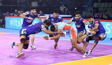 PKL 7: Haryana Steelers beat Bengal Warriors 36-33