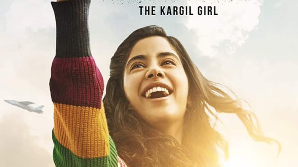 Janhvi Kapoor takes a flying start in and as &#039;Gunjan Saxena—The Kargil Girl—First look out!