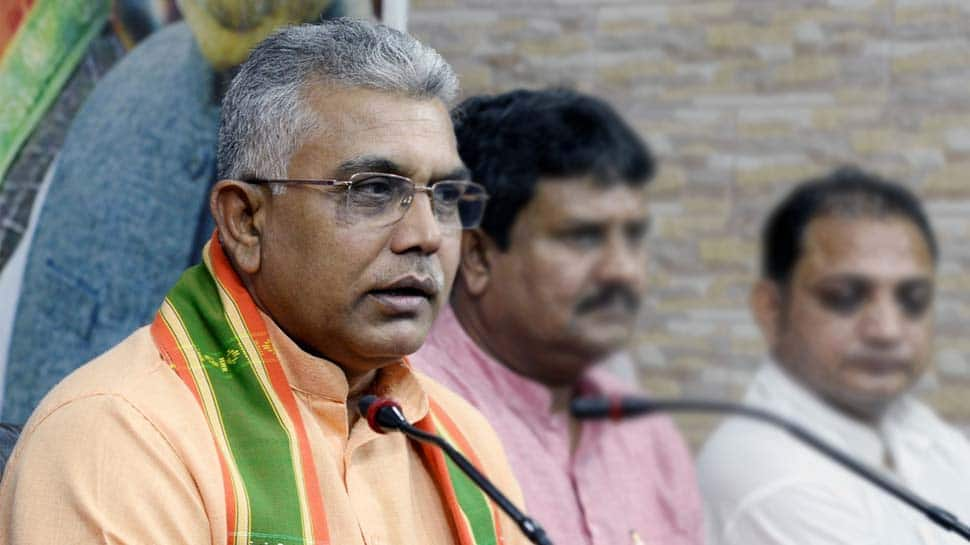 Bengal BJP president Dilip Ghosh allegedly attacked by mob in Kolkata&#039;s Lake Town