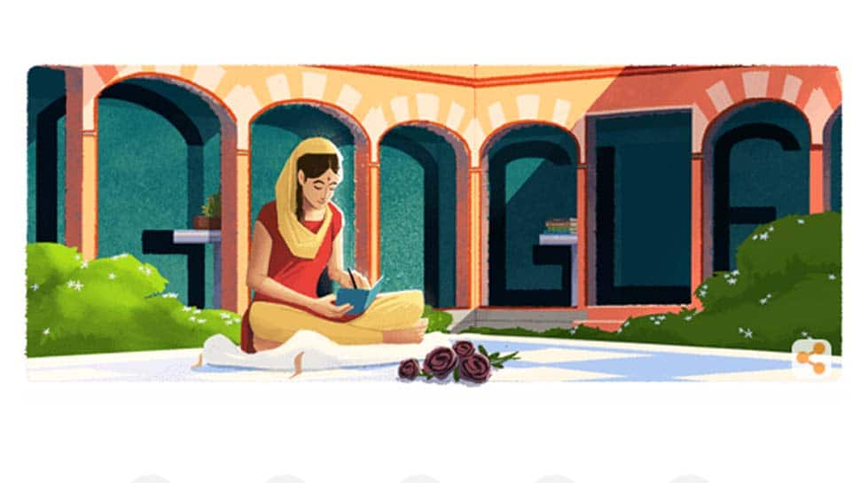 Amrita Pritam: Google Doodle honours Punjabi literary giant&#039;s 100th birth anniversary