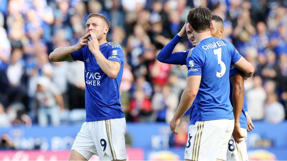 Leicester City&#039;s Jamie Vardy sinks Bournemouth with clinical display in 3-1 win