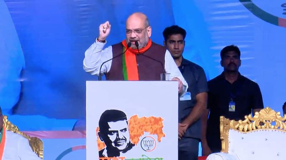 Congress, NCP believe in dynasty politics, says Amit Shah in Solapur