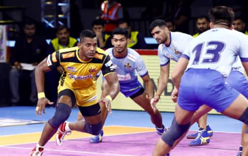 PKL 7: Telugu Titans outperform Tamil Thalaivas 35-30