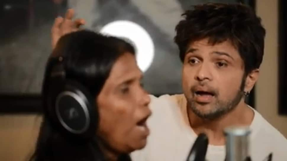 Viral sensation Ranu Mondal sings &#039;Aashiqui Mein Teri&#039; recreation with Himesh Reshammiya—Watch