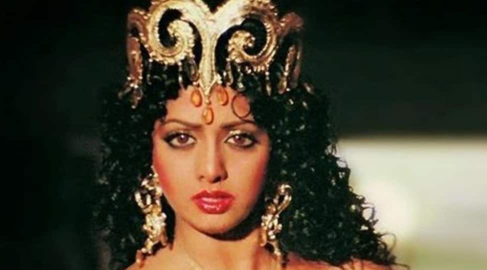 Sridevi&#039;s &#039;Hawa Hawai&#039; wax statue at Tussauds Singapore on Sep 4