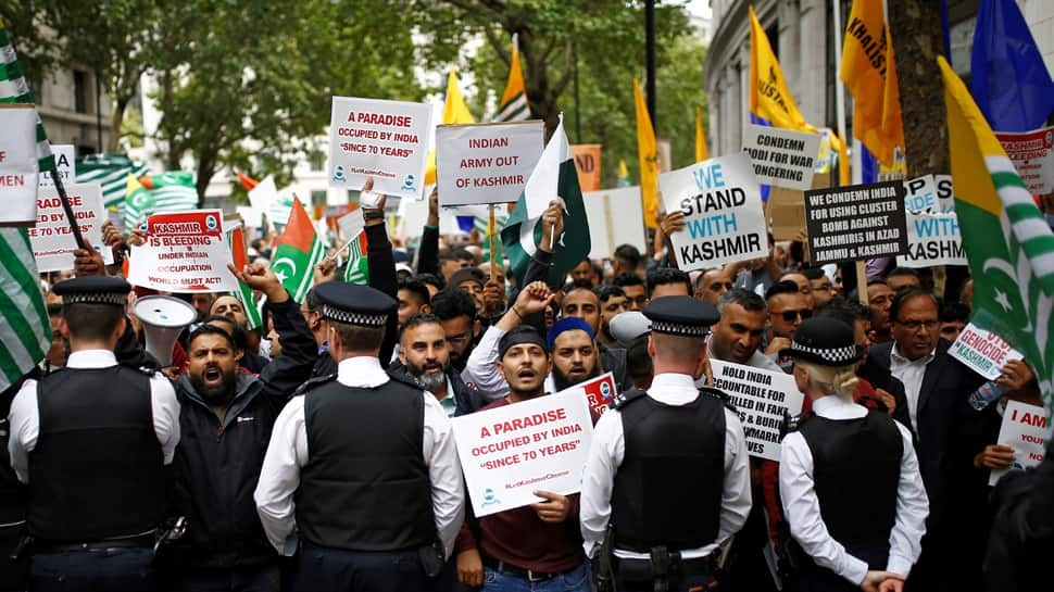 Two arrested for violent pro-Pakistan protests outside Indian High Commission in London