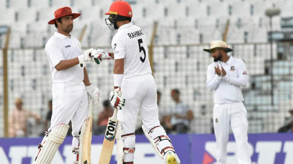 Afghanistan ride Rahmat Shah&#039;s ton to post 271/5 against Bangladesh