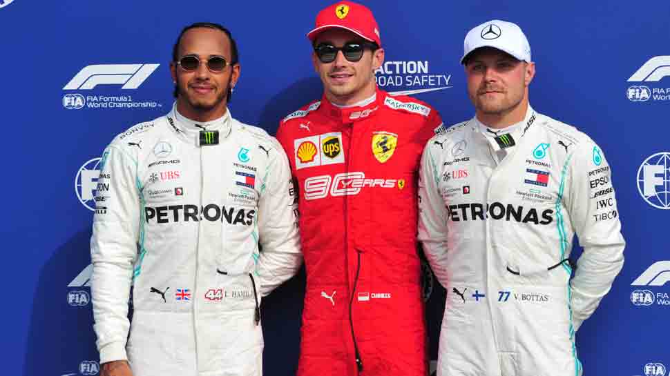Charles Leclerc puts Ferrari on pole at Monza amid last lap farce