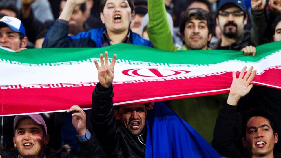 Iranian female football fan dies after setting herself on fire