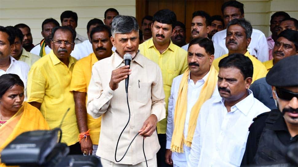 In house arrest, Chandrababu Naidu accuses YSRCP of violating human rights with &#039;cowardly&#039; actions