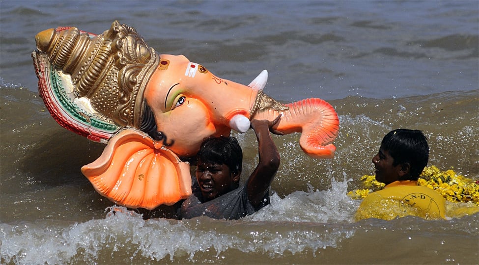 Six children drown in Karnataka pond during Ganesha immersion