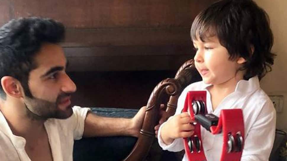 Taimur Ali Khan Competes With Uncle Armaan Jain In Air Cycling Watch People News Zee News Armaan jain shares stunning pictures with wife anissa malhotra as they celebrate his 30th birthday; taimur ali khan competes with uncle