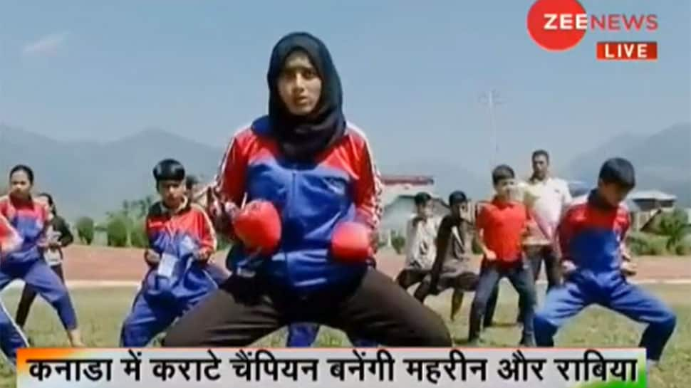 Kashmiri Karate kids Mehreen and Rabia to represent India in Canada 