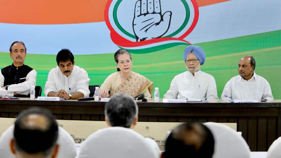 Congress leaders meet to discuss plans for Mahatma Gandhi&#039;s 150th birth anniversary, minus Rahul Gandhi
