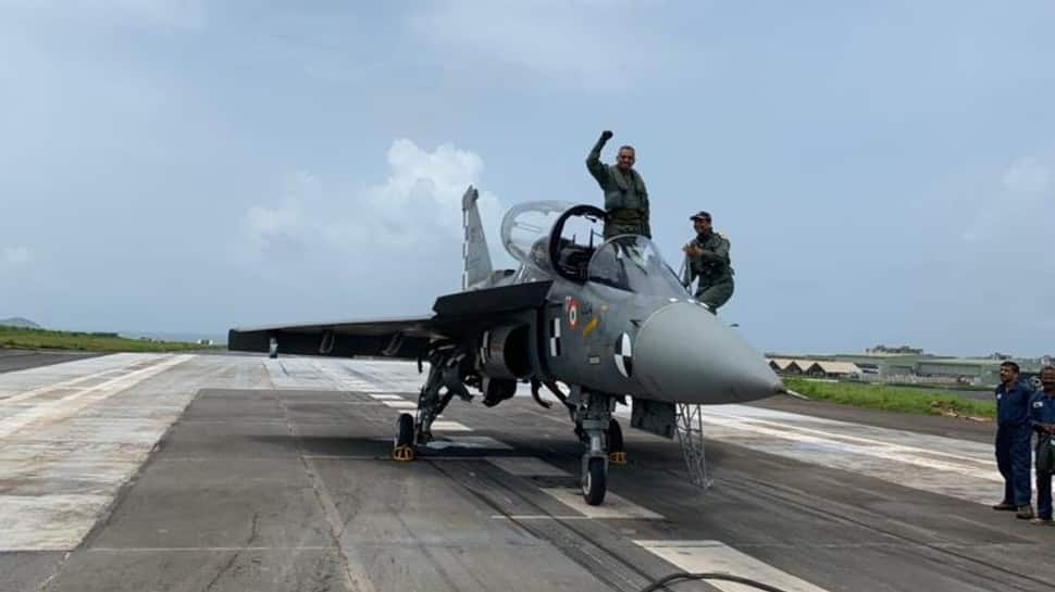 LCA Tejas Navy makes arrested landing, clears a big hurdle before aircraft carrier test