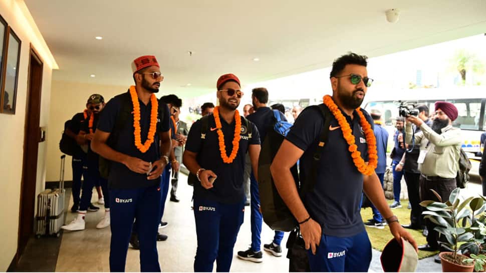 Team India reach Dharamsala, set for clash with South Africa