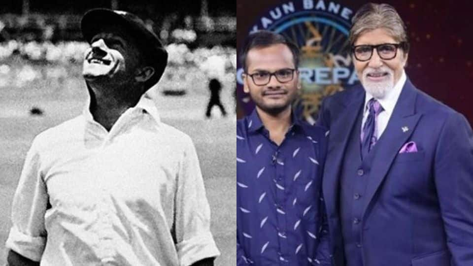 KBC 11: This question on Sir Don Bradman came between IAS aspirant Sanoj Raj and Rs 7 crore