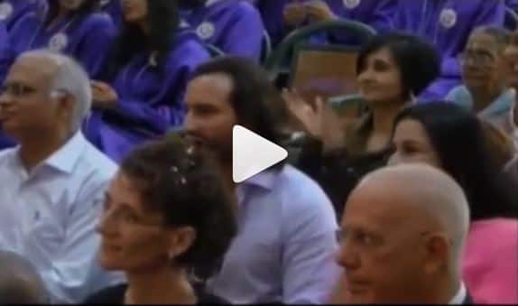 This video of Saif Ali Khan-Amrita Singh cheering for Sara Ali Khan on her graduation day goes viral- Watch