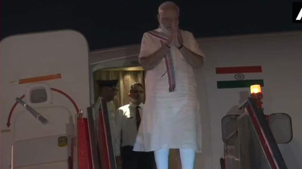 PM Narendra Modi arrives in Ahmedabad: Here&#039;s schedule for Tuesday, his birthday