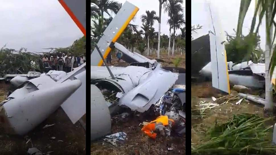 DRDO&#039;s unmanned aircraft Rustom 2 crashes in Karnataka&#039;s Chitradurga