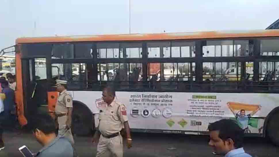 Over-speeding bus rams into several vehicles near Akshardham flyover in Delhi; 3 injured