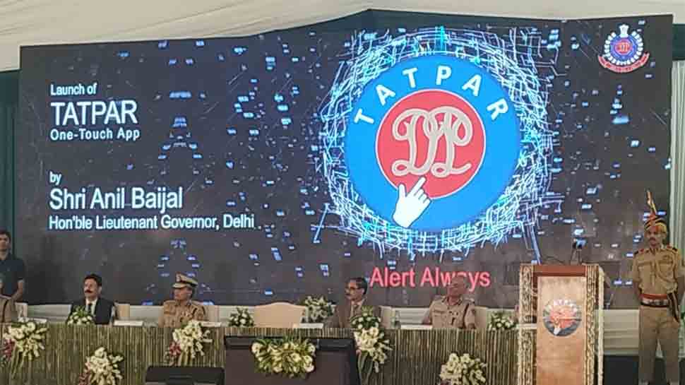 Delhi Police launches app &#039;Tatpar&#039; for citizens