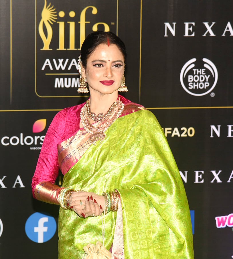 Rekha attends IIFA 2019