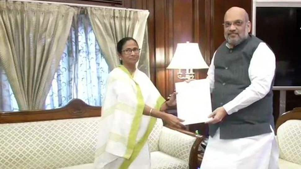 West Bengal Chief Minister Mamata Banerjee meets Home Minister Amit Shah, says no need to implement NRC in West Bengal