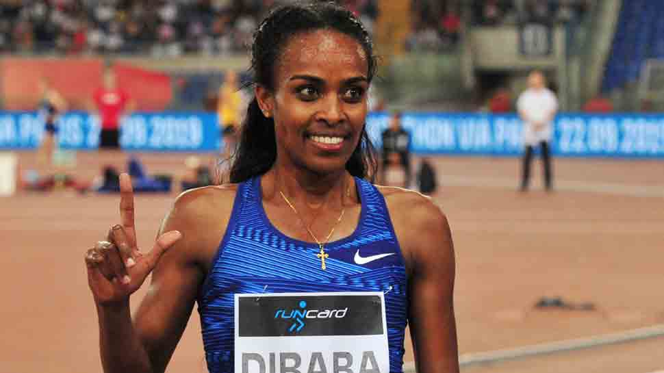 Ethiopia’s Genzebe Dibaba out of world championships with foot injury