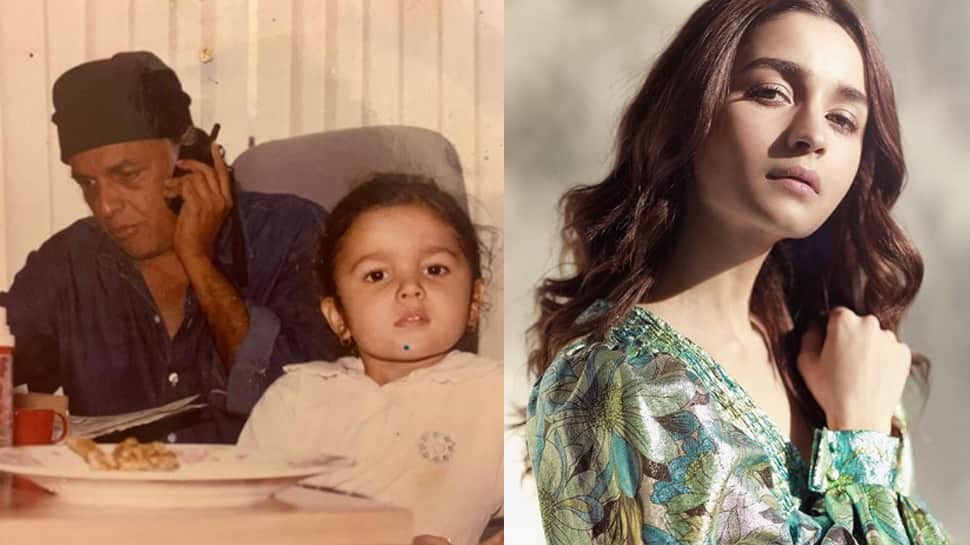 Alia Bhatt wishes Mahesh Bhatt on birthday with an endearing throwback picture!