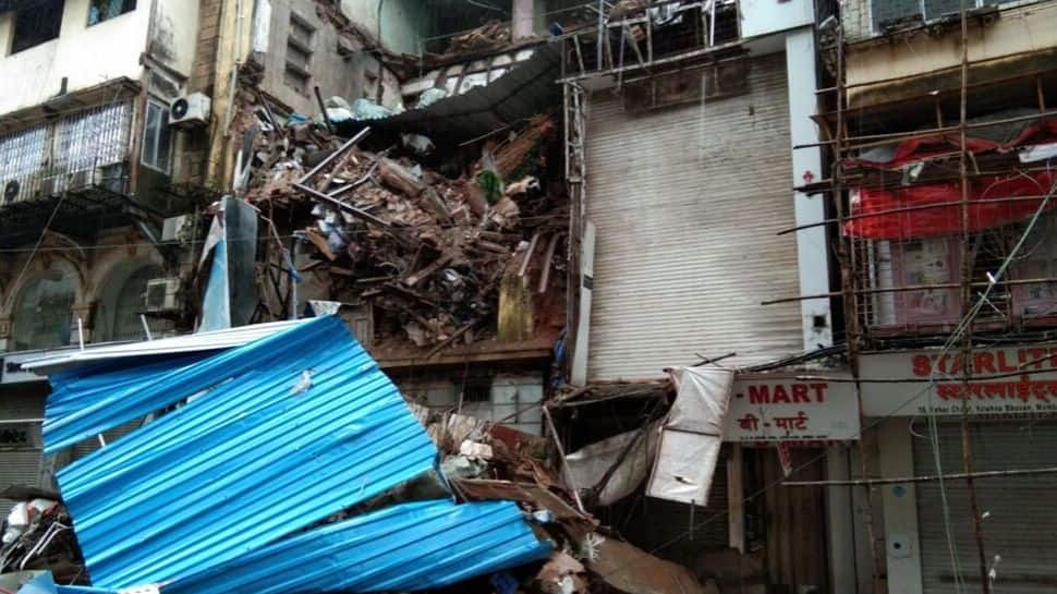 4-storey building collapses in Mumbai, no one injured