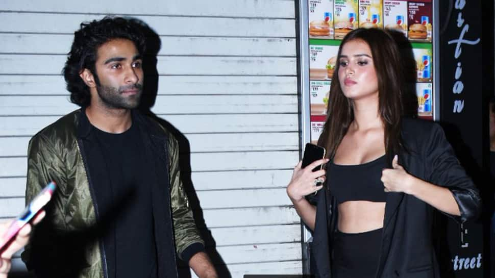 Rumoured lovebirds Aadar Jain and Tara Sutaria step out for a dinner date- See pics 