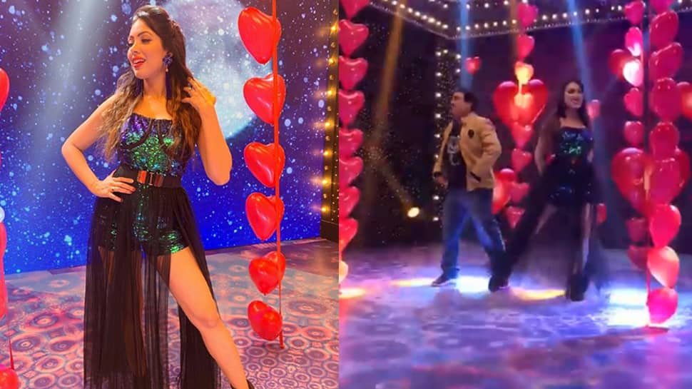 Taarak Mehta Ka Ooltah Chashmah: Babita Ji&#039;s BTS dance video with Jetha Lal is unmissable!