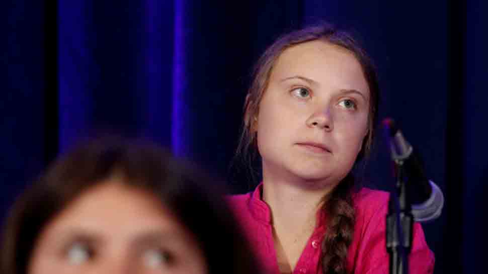 Greta Thunbergs&#039; cold reaction to Donald Trump at UN Climate Change event is going viral