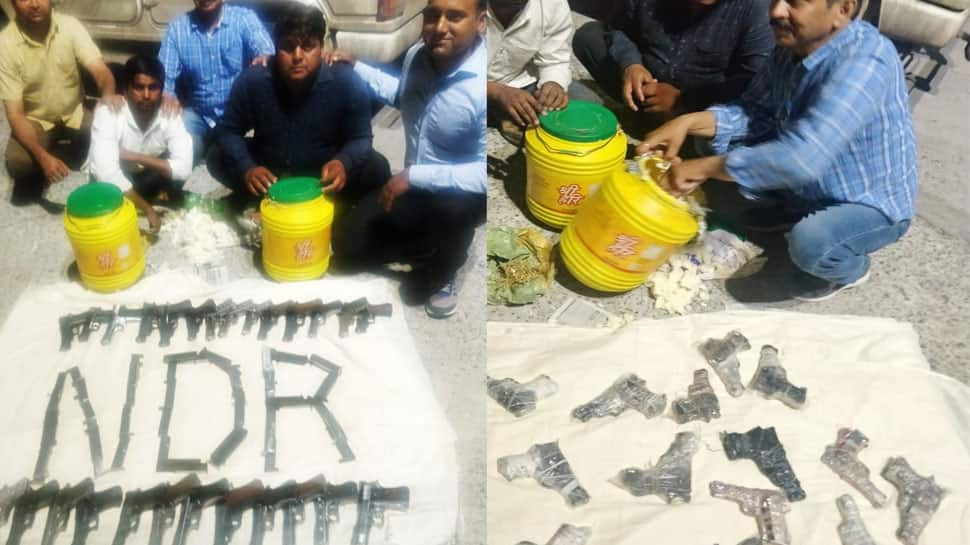 Two held with 26 pistols and magazines in Delhi&#039;s Ghazipur 