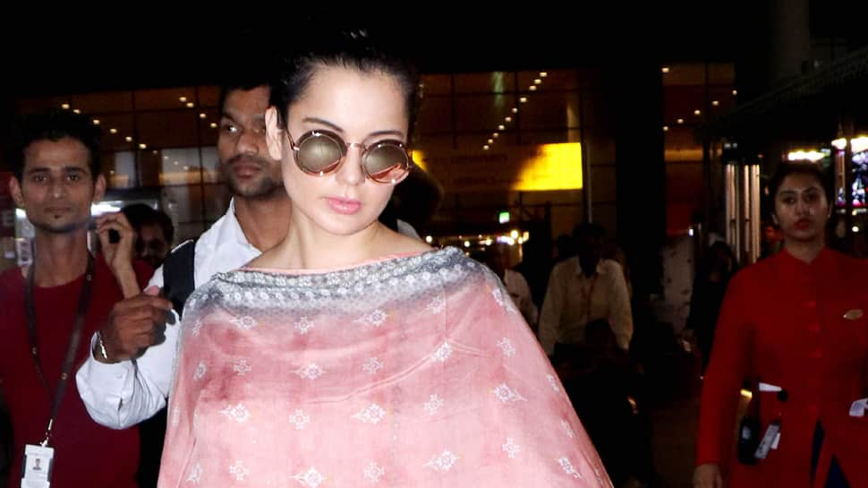 Kangana Ranaut flaunts her desi swag at the airport—In pics